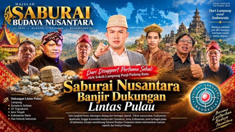 Saburai Budaya Nusantara Kian Diperhitungkan, Tokoh dan Komunitas Budaya dari Berbagai Daerah Beri Dukungan