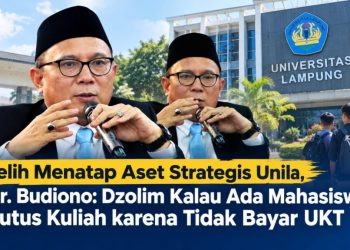 Dr. Budiono Soroti Aset Strategis Unila di Sukadanaham, Bidik Pendapatan di Luar UKT