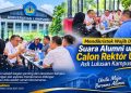 Satu-Satunya Alumni Unila di Bursa Calon Rektor, Dr. Budiono Dapat Dukungan Gino Vannolie