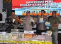 50 Kg Sabu Ditemukan di Bawah Jok BMW, Tiga Orang Diamankan Polres Lampung Selatan