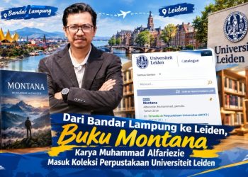Montana Tembus Leiden, Karya Penyair Bandar Lampung Muhammad Alfariezie Masuk Perpustakaan Universiteit Leiden