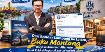 Montana Tembus Leiden, Karya Penyair Bandar Lampung Muhammad Alfariezie Masuk Perpustakaan Universiteit Leiden