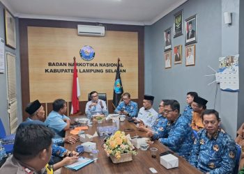 BNNK Lampung Selatan Gandeng Lintas Sektor Wujudkan Desa Bersih dari Narkoba