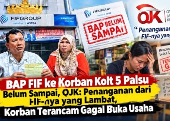 Surat FIF Sebut Tak Ada Riwayat Kredit, Mengapa Status Kolt 5 Belum Tuntas?