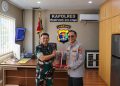 Danrem 043/Gatam Temui Kapolres Lampung Selatan, Keamanan Wilayah Jadi Prioritas