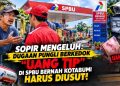 SPBU Bernah Kotabumi Disorot, Sopir Ungkap Dugaan Permintaan Uang Di Balik Antrean Solar