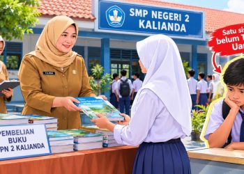 Uang Penjualan Buku SMPN 2 Kalianda Belum Tuntas, Satu Siswa Masih Menunggu
