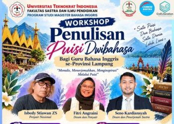 Kesempatan Guru Bahasa Inggris di Lampung, Puisi Berpeluang Terbit dalam Antologi