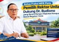 Unila Go Beyond Achievement, Dr. Budiono Tekankan Inovasi dan Dampak bagi Masyarakat