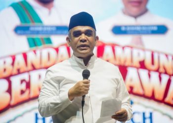 Ribuan Jemaah Hadiri Bandar Lampung Berselawat, Gubernur Mirza Ajak Warga Jaga Kerukunan