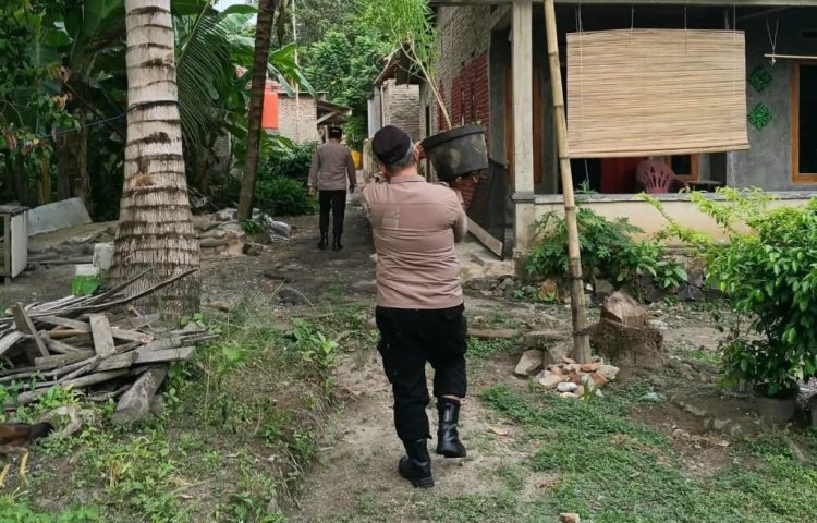 Berawal dari Informasi Warga, Polsek Katibung Temukan Tanaman Diduga Ganja