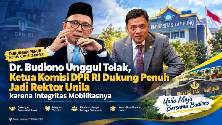 22 Suara untuk Dr. Budiono, Dukungan dari Pusat Menguat dalam Pilrek Unila